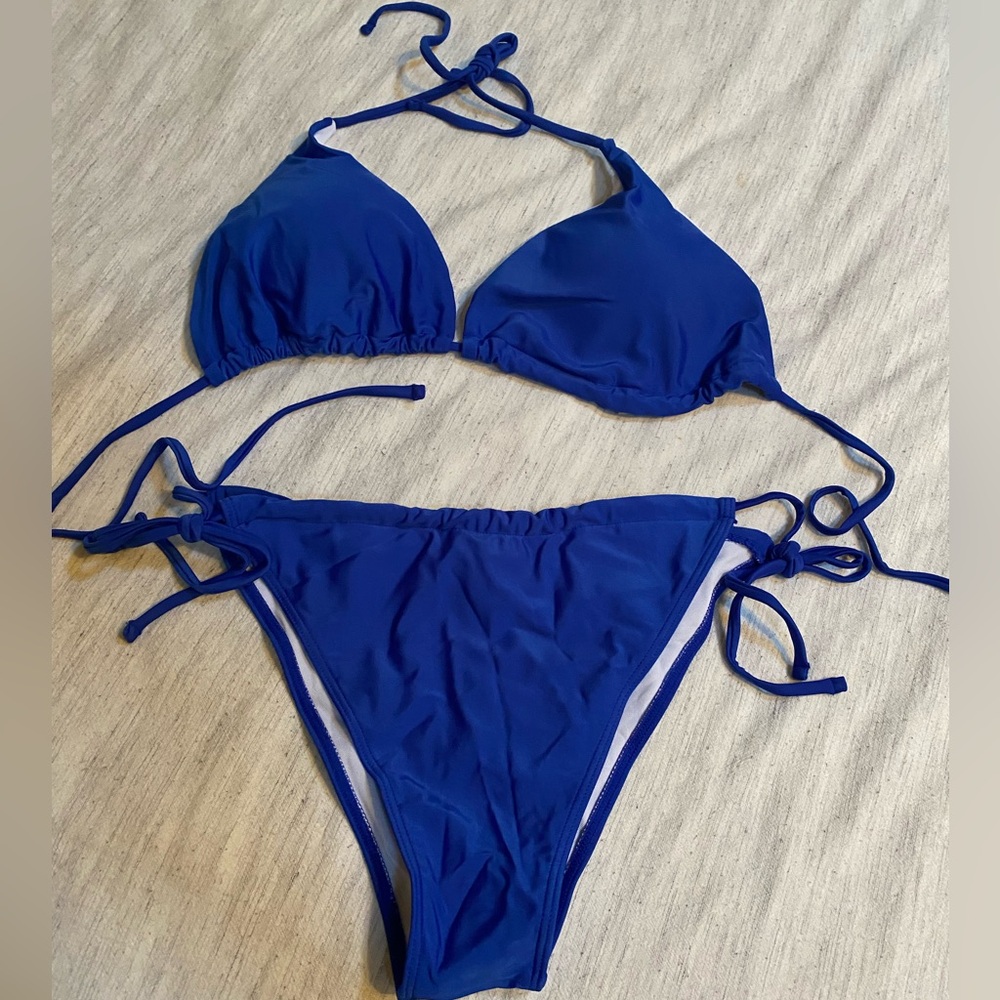 Royal Blue Bikini. NWOT.